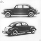 Illustration for article titled That Time Design Legend Raymond Loewy Phoned In An Updated Volkswagen Beetle